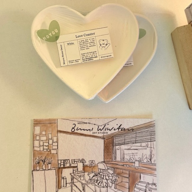 Love Coaster - Moyou Goods | คอลเลกชัน Curated Earth Wiwitan