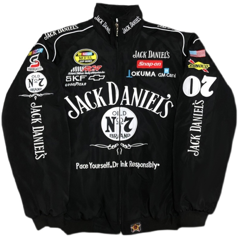 Nascar Racing Jacket ผู้ชายและผู้หญิง Varsity Jacket Racerdry Distro Motorcycle Jacket