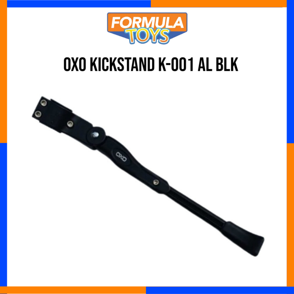 OXO KICKSTAND K-001 AL BLK ALLOY CLIP-ON ขาตั้งข้างจักรยาน