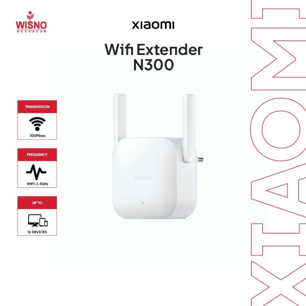Xiaomi WiFi Range Extender N300 Wifi Signal Booster Repeater 300Mbps การรับประกันอย่างเป็นทางการ