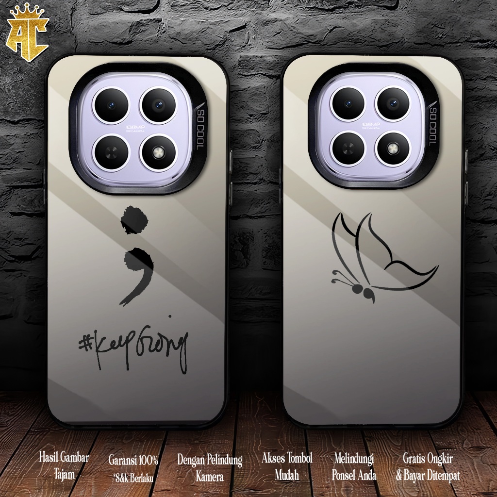 REDMI NOTE 15 Softcase Premium Matte Hard Case - So Cool IMD Case - เคสโฮโลแกรมเคลือบเงาพร้อมกึ่งคอล