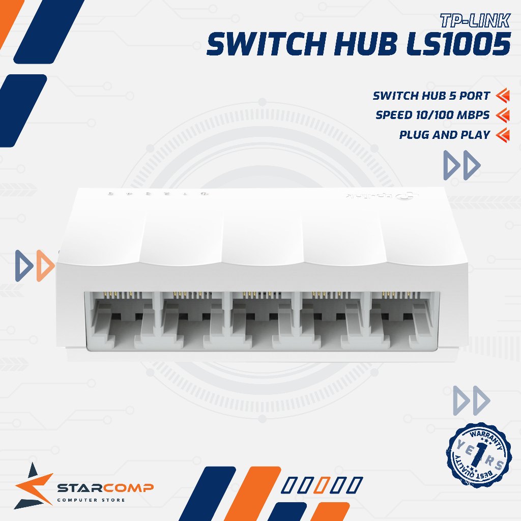 สวิตช์ฮับ TP-LINK 5 PORT LS1005