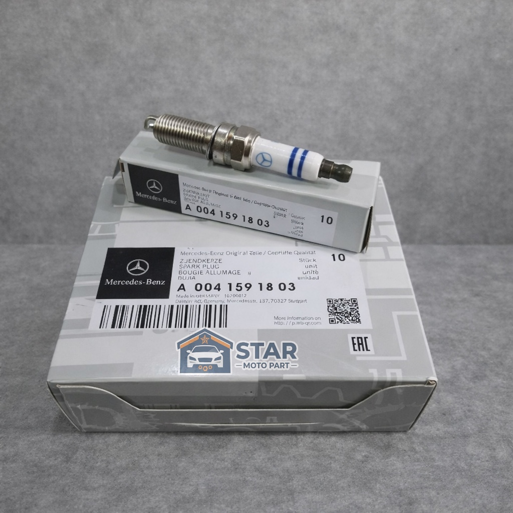 SPARK PLUG MERCEDES M272 M273 W203 W204 W212 W164 W251 W221 ORIGINAL A0041591803