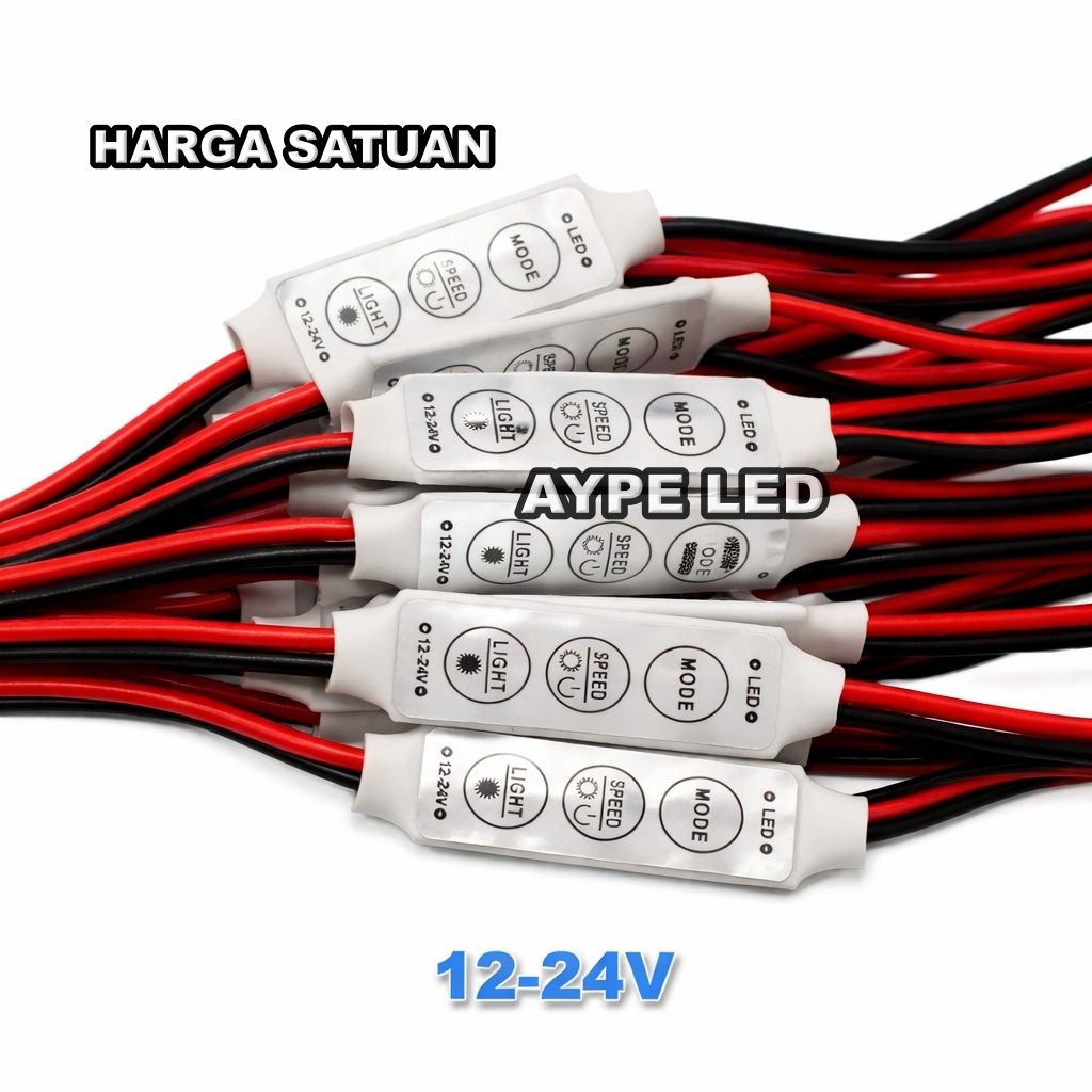 โมดูลควบคุมแฟลช LED - LED DIMMER LED DIMMER 12V-24V UNIVERSAL