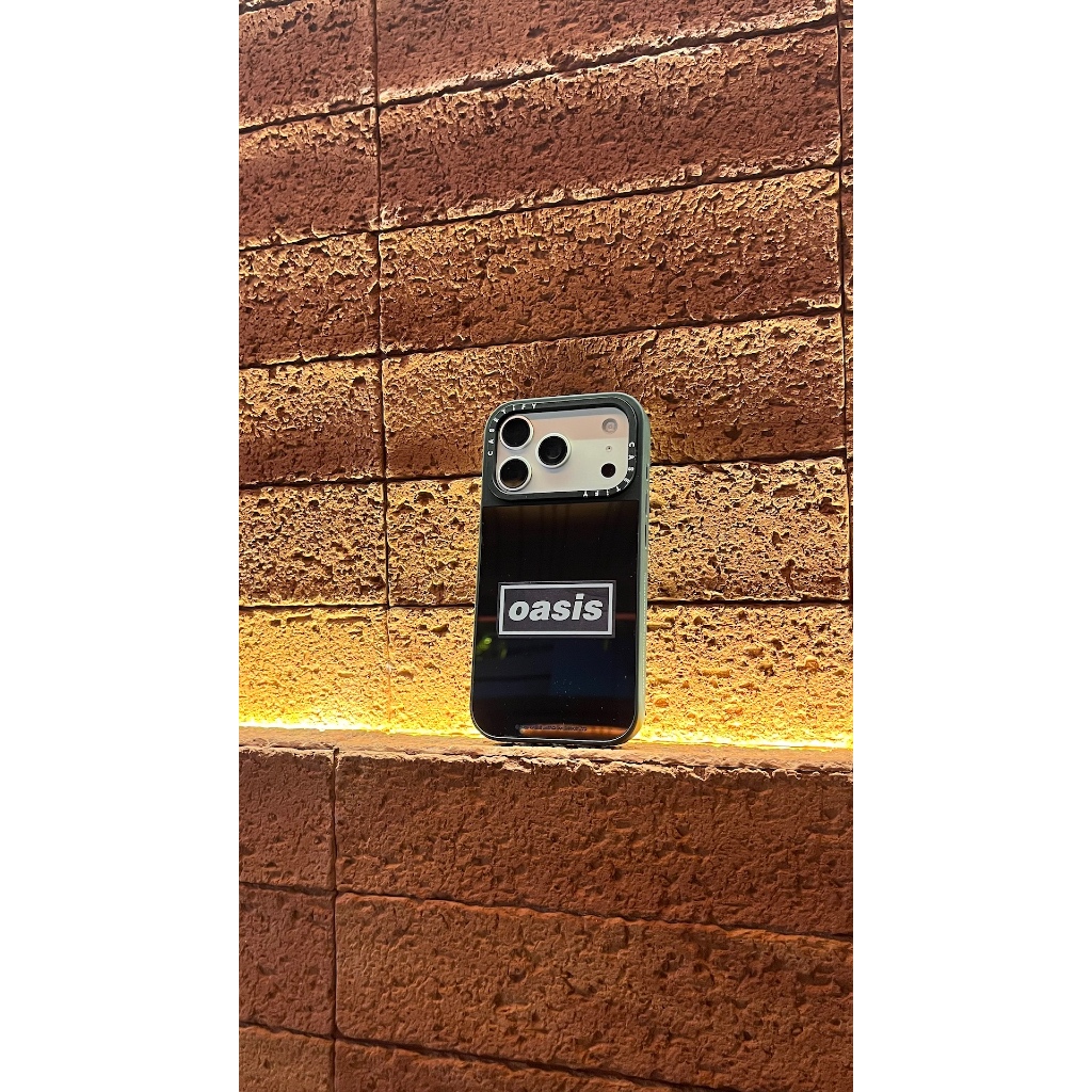 CASETIFY Oasis เคส iPhone กรอบสีดํา | เคส iPhone 13/14 15/+/pro/pm 16/+/pro/pm 17/pro/pm