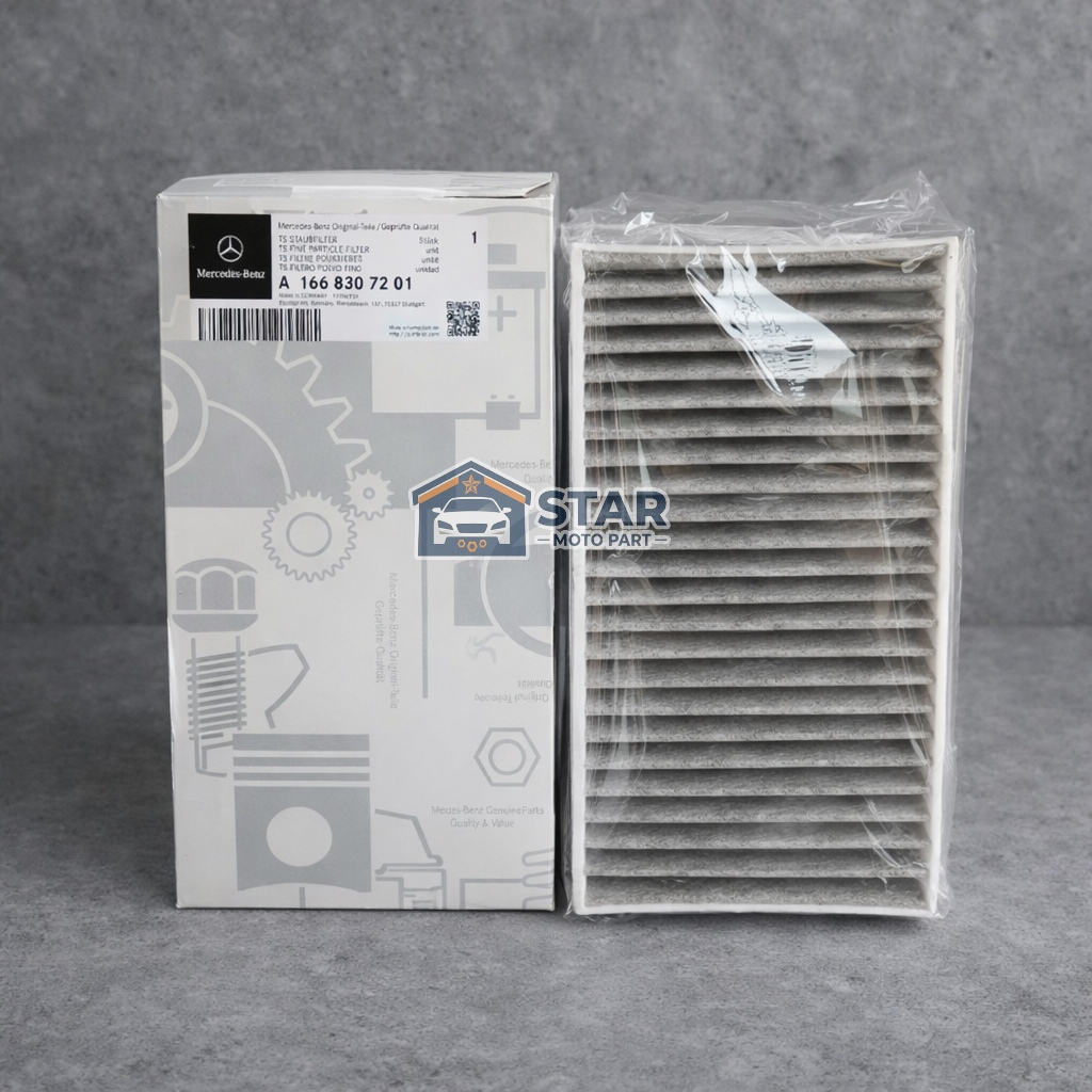 MERCEDES BENZ W166 AC FILTER สําหรับ ML250 CDI ML350 ML400 GL-GLS-GLE A1668307201