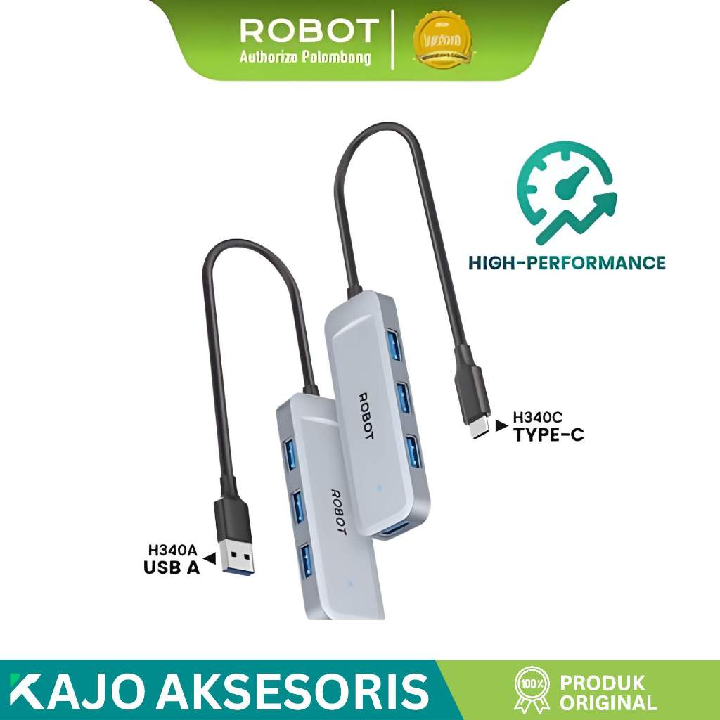 ROBOT USB Hub H340A / H340C 4 พอร์ต USB 3.0 รับประกันหุ่นยนต์อย่างเป็นทางการประสิทธิภาพสูง