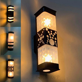 LAMPU DINDING HIAS / LAMPU PILAR / LAMPU TIDUR / TAMAN / TERAS RUMAH / RUANG TAMU