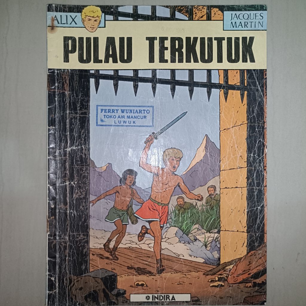 Jacques Martin Comic - Terrk0t0k Island