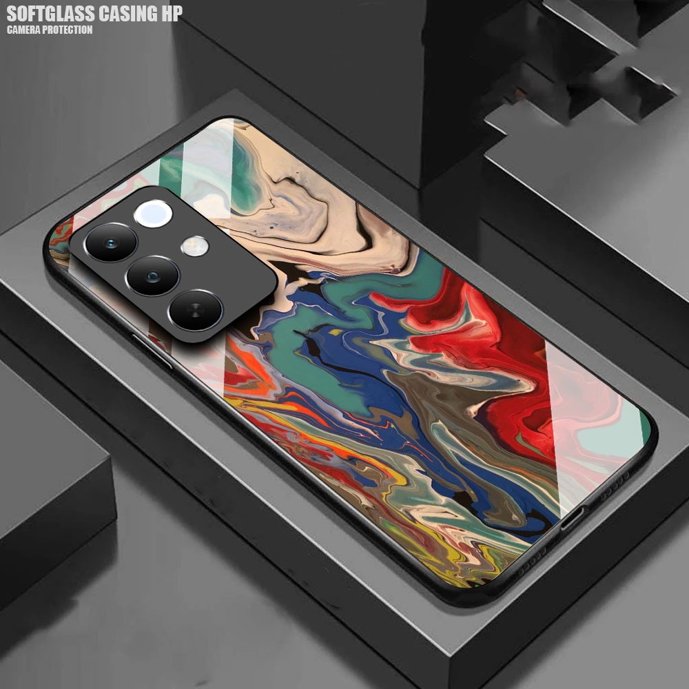 HS01 Softcase Glass Glossy Realme C85 4G/5G ตัวป้องกันกล้อง All Type Realme - ปลอกโทรศัพท์มือถือ - ต