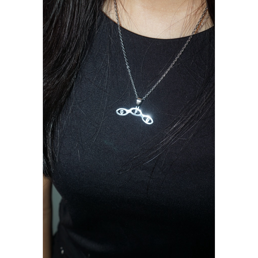 CFU สร้อยคอไทเทเนียม Streetwear Unisex