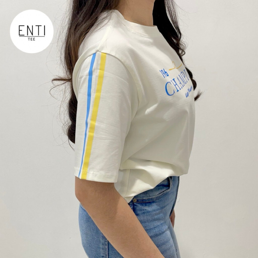 ENTTEE Crop Tumblr Tee Champion | เสื้อยืด Tumblr | เสื้อยืด Tumblr | เสื้อครอปผู้หญิง