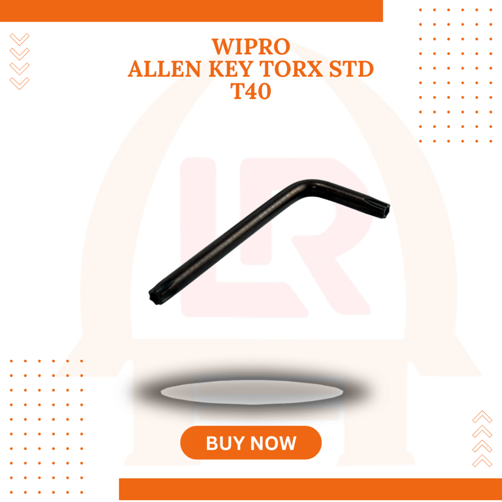 WIPRO ALLEN KEY TORX STD T40 STAR L KEY T40