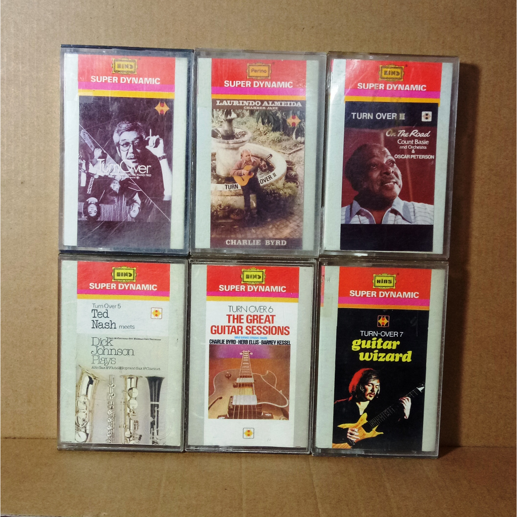 TURN OVER SERIES - แพ็คเกจ 6 ใบ CASSETTES