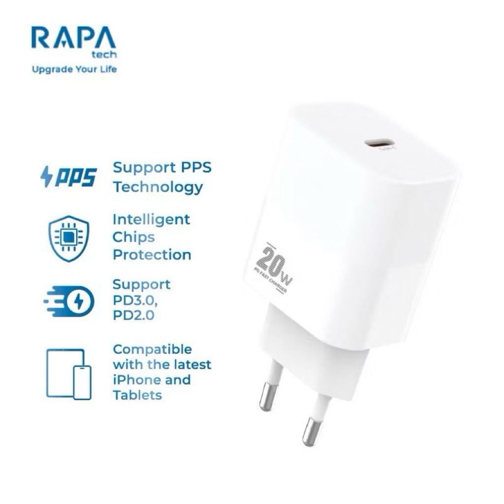 อะแดปเตอร์แปลงไฟ RAPA TECH 20W CH1060