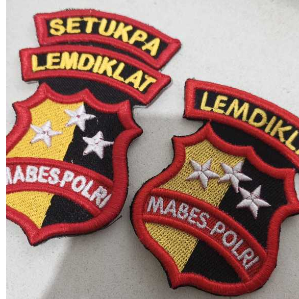 POLICE HEADQUARTERS RAISED EMBROIDERY, POLICE POLICE HEADQUARTERS EMBROIDERY