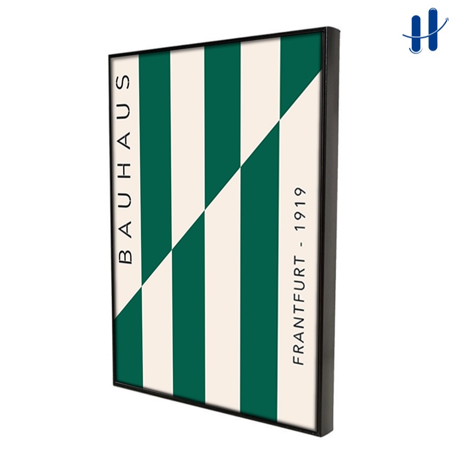Haydecor Bauhaus Eye Frame ตกแต่งผนังห้องแสดงความงาม Minimalist Walldecor