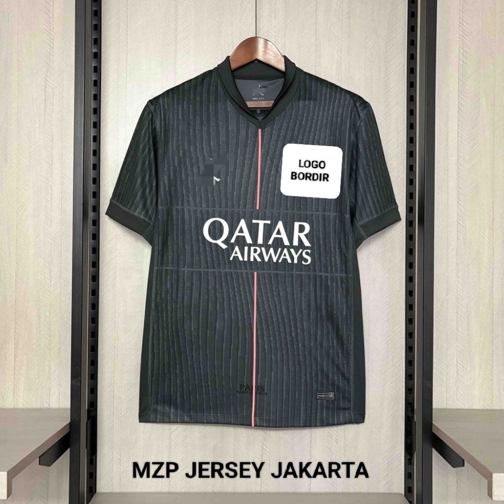 MZP• JERSEY P4I3I5 S4INT G3RMHAN 4TH BLACK EDITION -