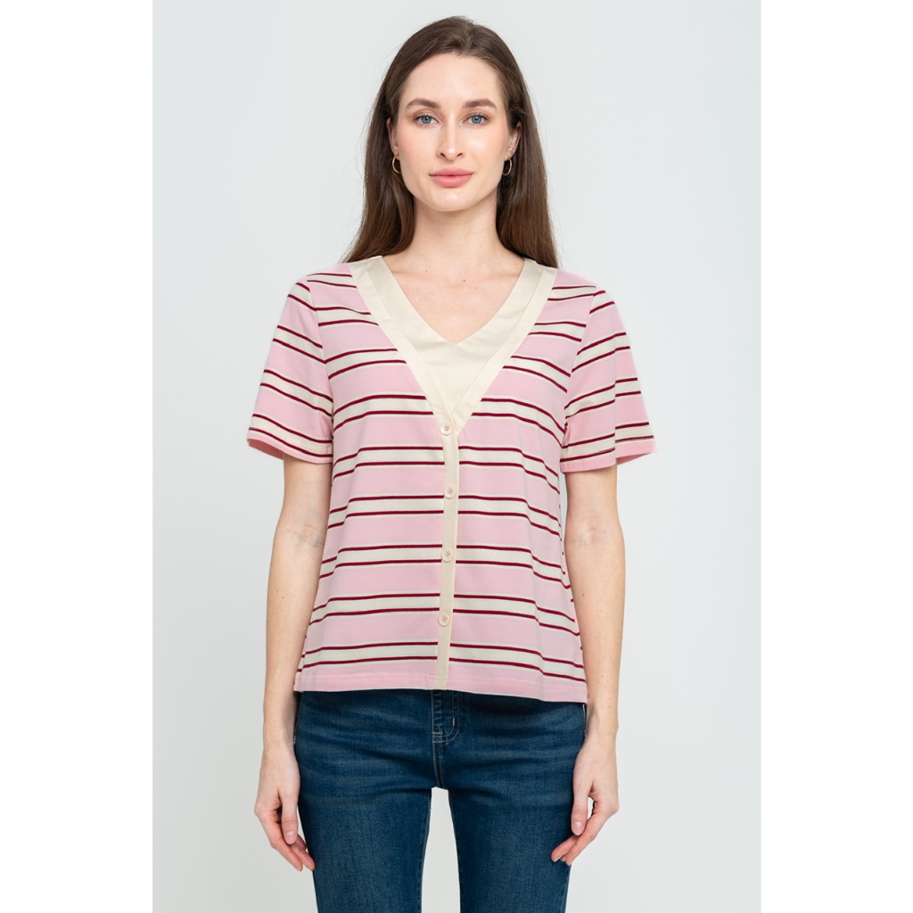 N2 - เสื้อยืดลายทาง Ollie 26870