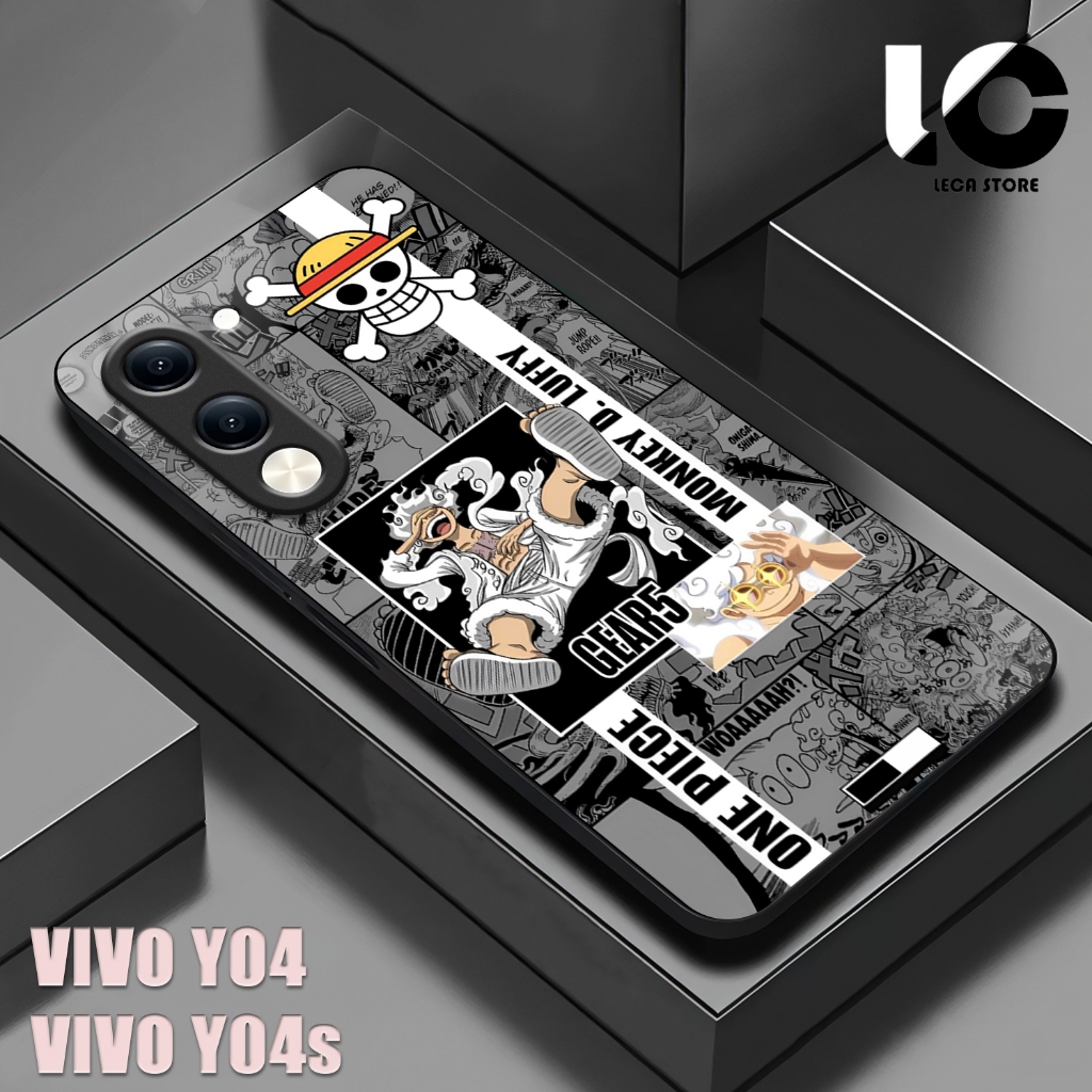 HP VIVO Y04 Softcase VIVO Y04S เคสเคลือบเงาปลอกกระจกเงาตัวป้องกันโทรศัพท์อุปกรณ์เสริมโทรศัพท์