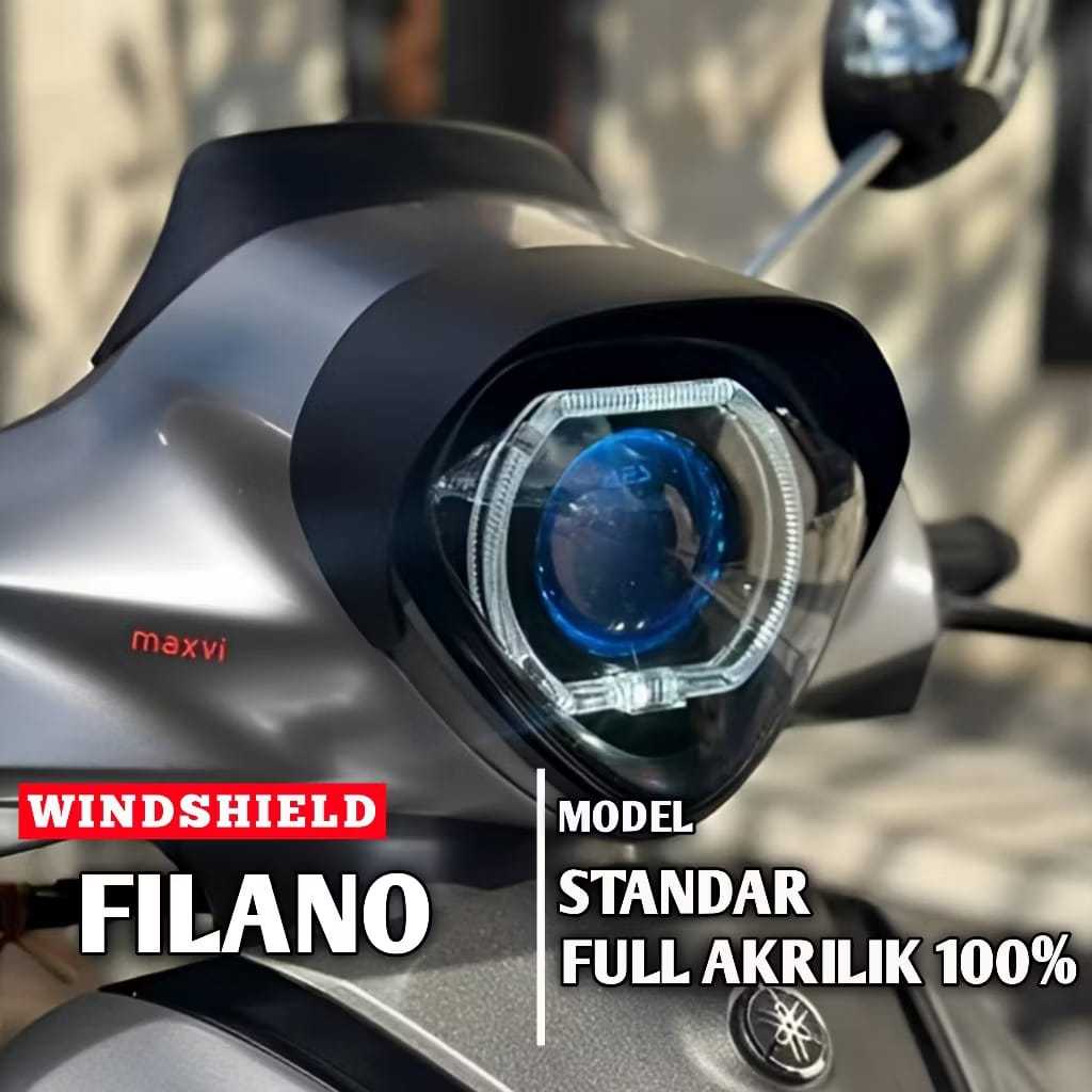 คู่ของ Yamaha Grand Filano Visors, Filano Headlamps และกระจก Filano WIN55