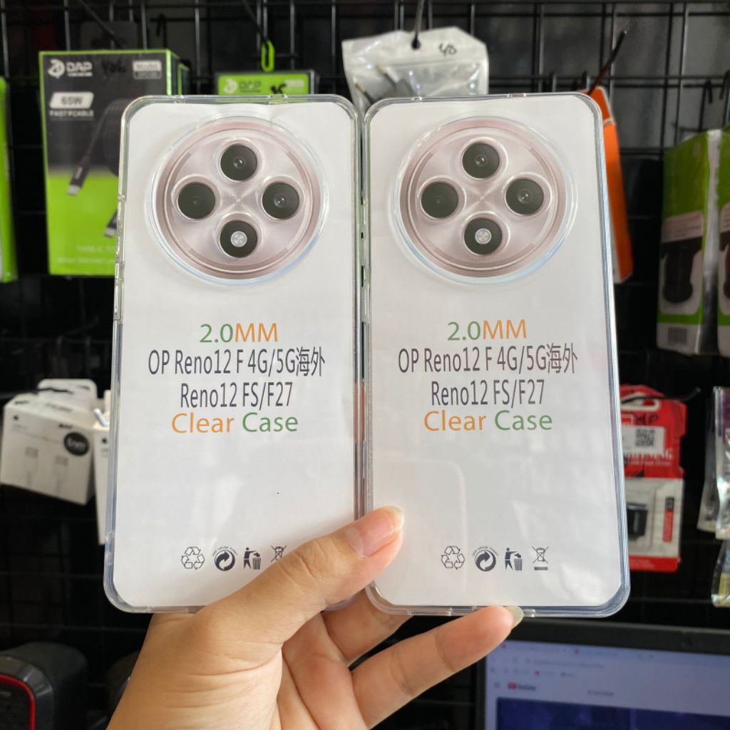 CLEAR JELLY SOFTCASE 2MM OPPO RENO 12F 4G/5G