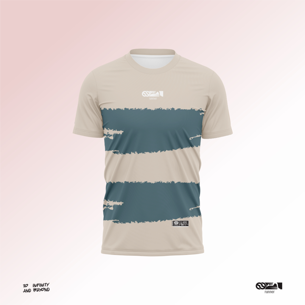 เสื้อวิ่งกลางแจ้ง วัสดุ Dryfit Milano น้ําหนักเบา ไซส์เริ่มต้นจาก S ถึง 5XL พิมพ์เต็มเท่านั้น R092