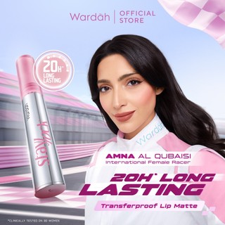 NEW! Wardah Staylock Lip Matte: 20H+ Long lasting Lip Cream, Real Life Approved!-Lip Matte Ringan Nyaman Smooth Long Lasting Foodproof Waterproof Matte Lipstick Lipcream Make Up  Lip cream Intense Transferproof dan Tahan Lama Hingga 20 jam* - Makeup