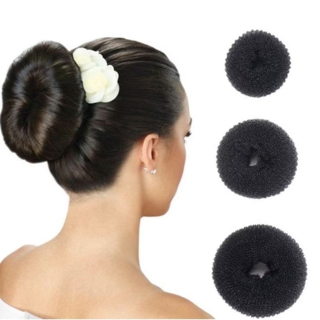 HAIR BUND DONUT HAIR BUN DONUT HAIR BUN