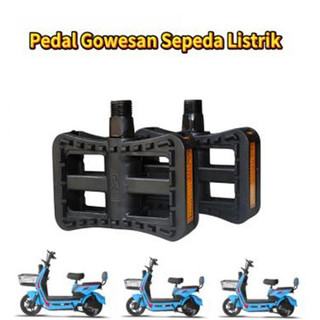2PCS Pedal Kaki Gowes Sepeda Listrik Universal