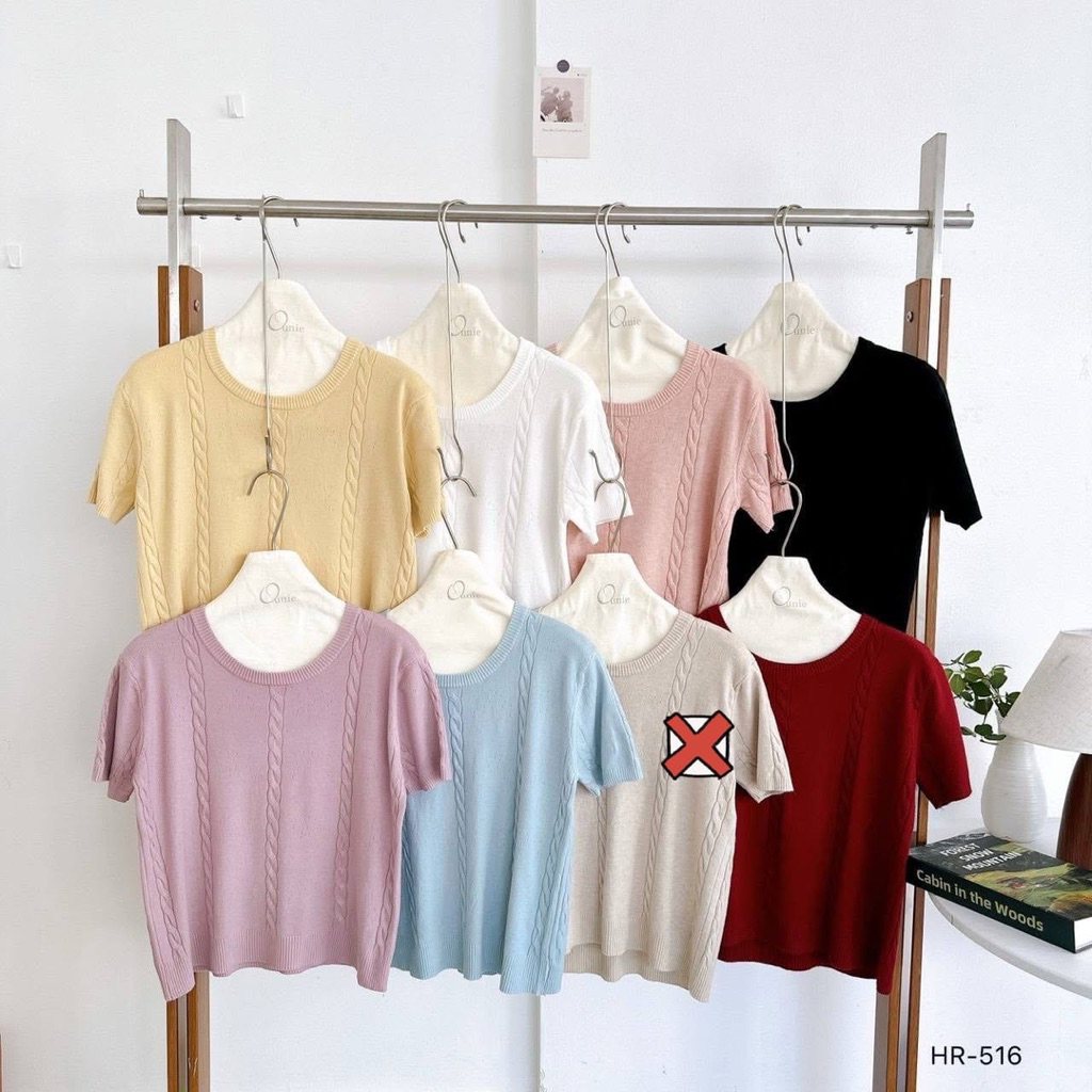 OUNIE BASIC BRAIDED TOP HR-516 (ON002)