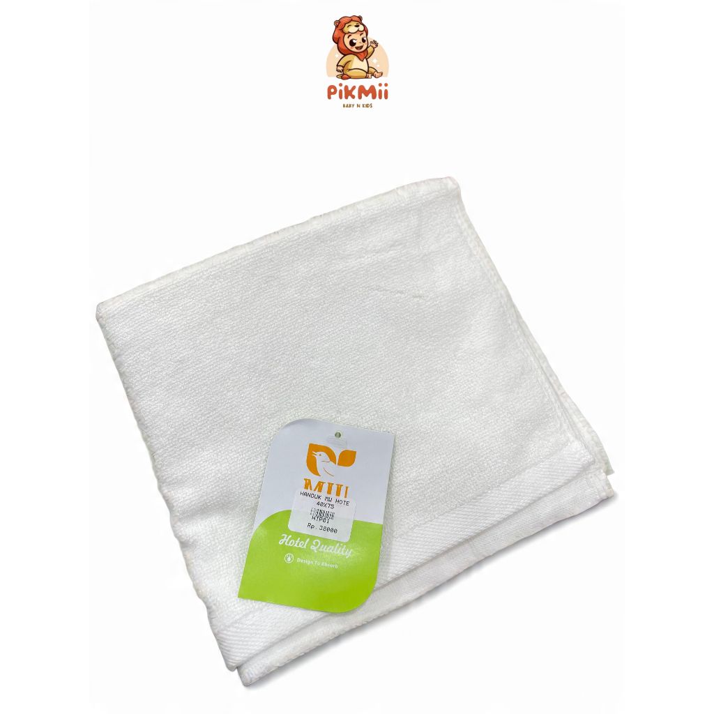 Morning Whistle Hotel Towel สีขาว Type 40x75cm / 30x30cm // HOTEL Towel / FACE TOWEL / CHILDRENS FAC