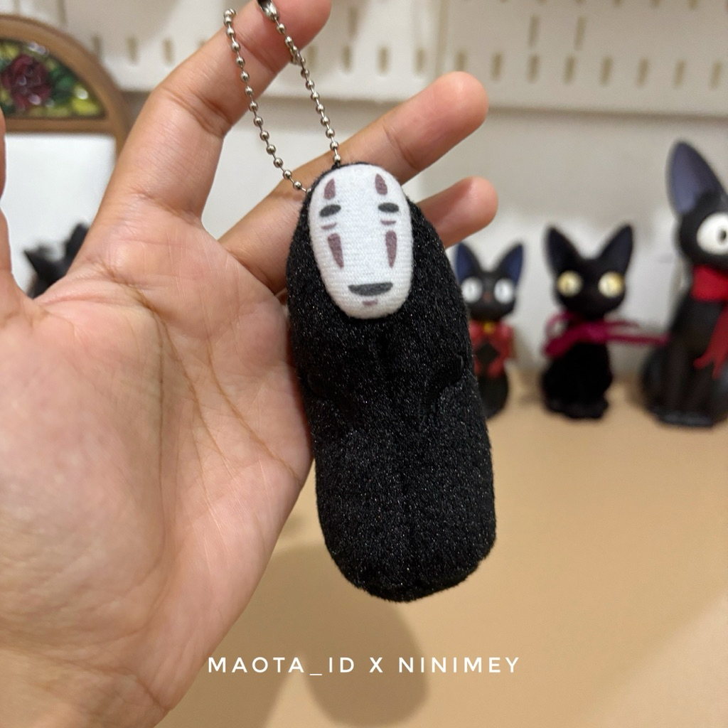 พวงกุญแจ Kaonashi / พวงกุญแจไม่มีหน้า / พวงกุญแจ Kaonashi No Face Studio Ghibli