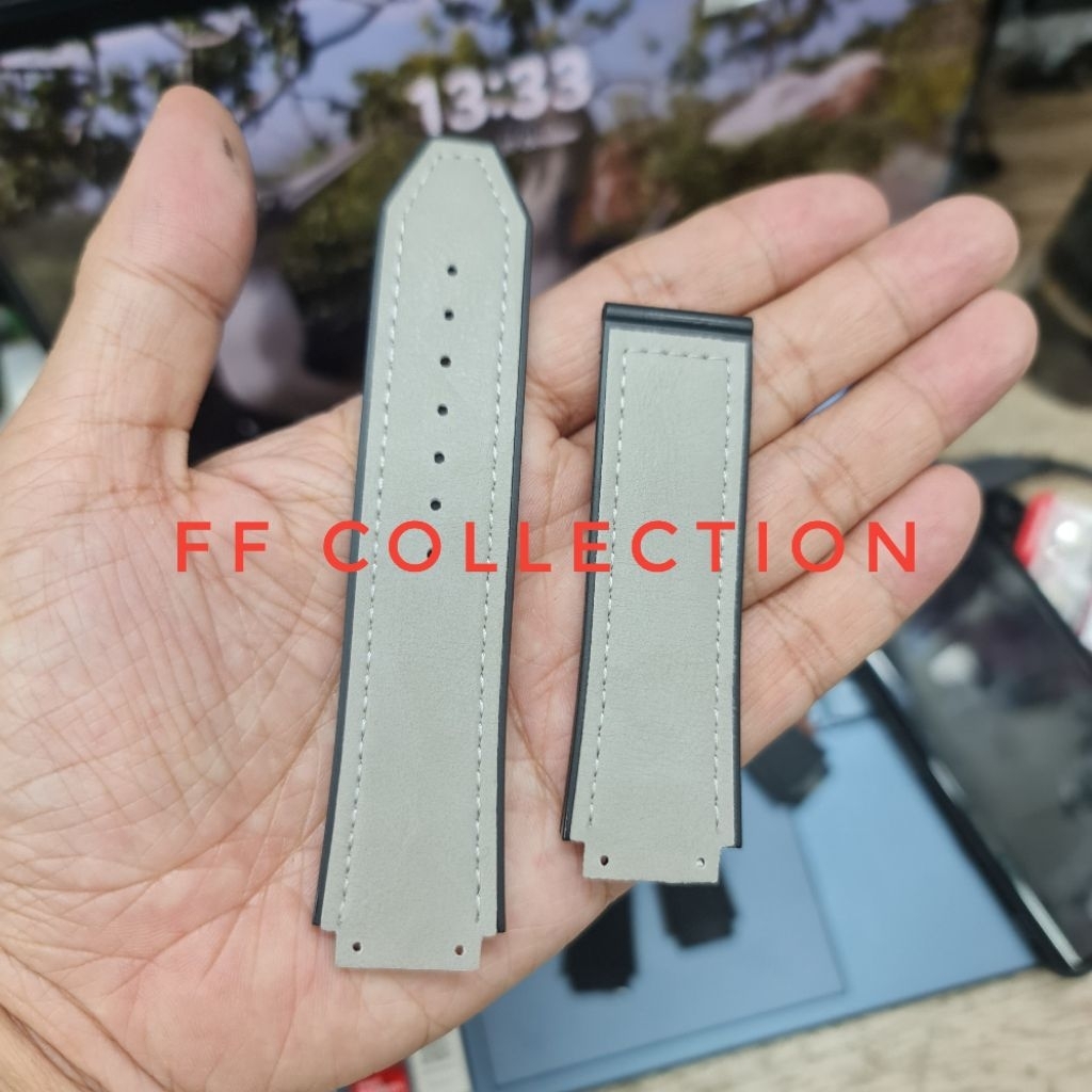 DAF สายนาฬิกา Hublot Geneve Hublot Big Bang Hublot Classic Fusion Hublot Senna สายนาฬิกา Hublot หนัง