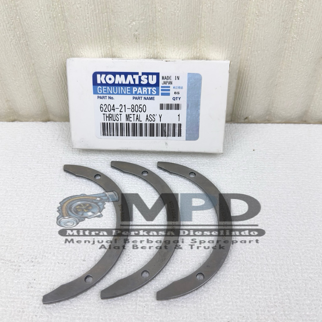 Komatsu PC130-7 เครื่องยนต์ 4D95 4D95L Thrust Metal 6204-21-8050
