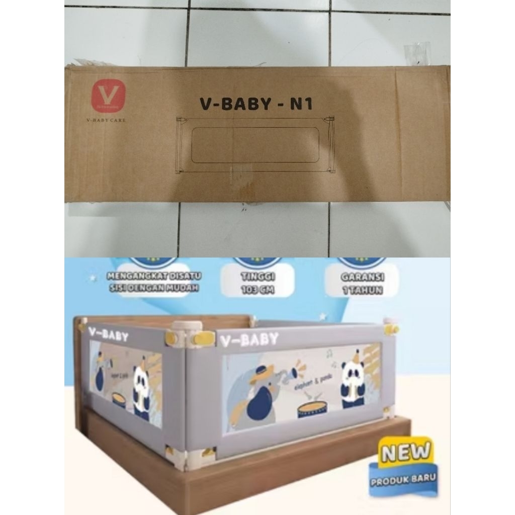 V Baby Care Baby Bed Rail