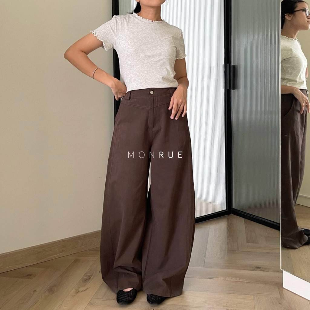 MONRUE Ozzy Wide Curve Pants