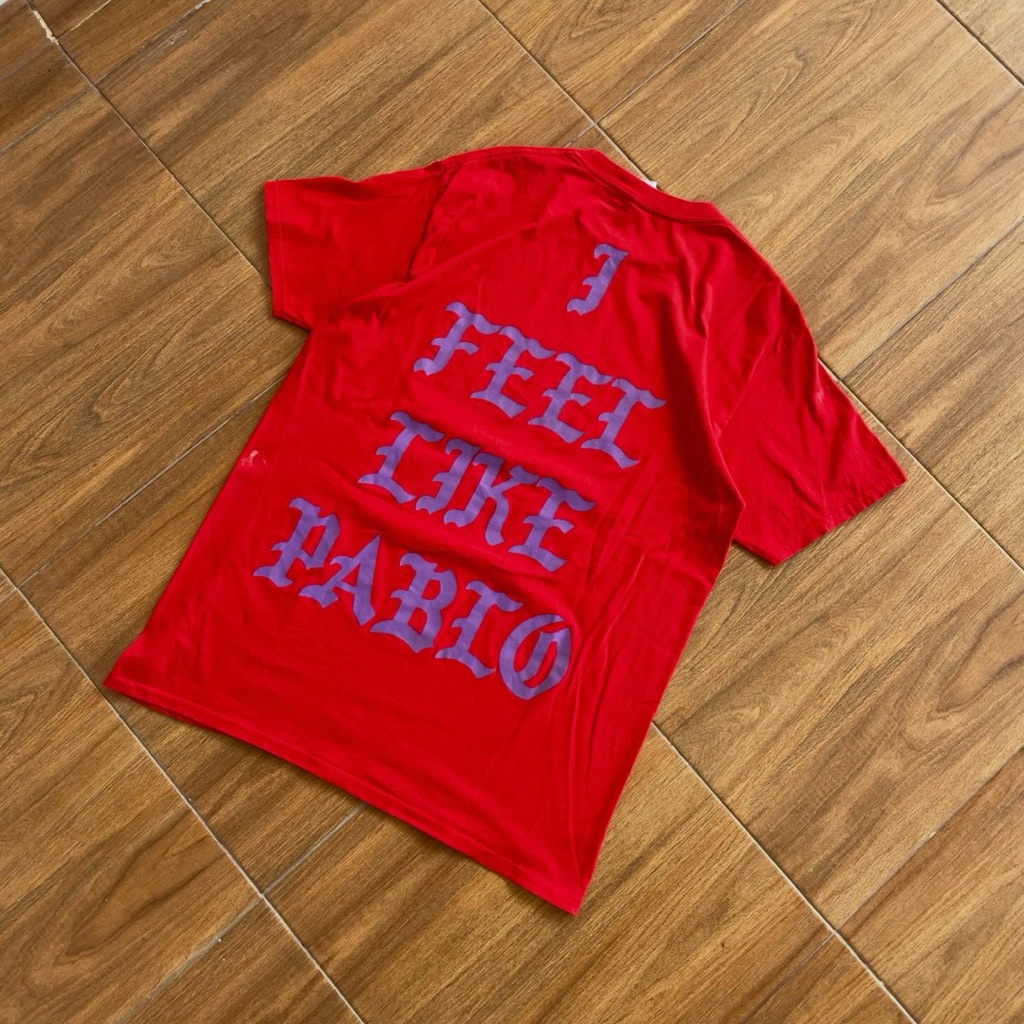 เสื้อยืด Kanye West I Feel Like Pablo Red