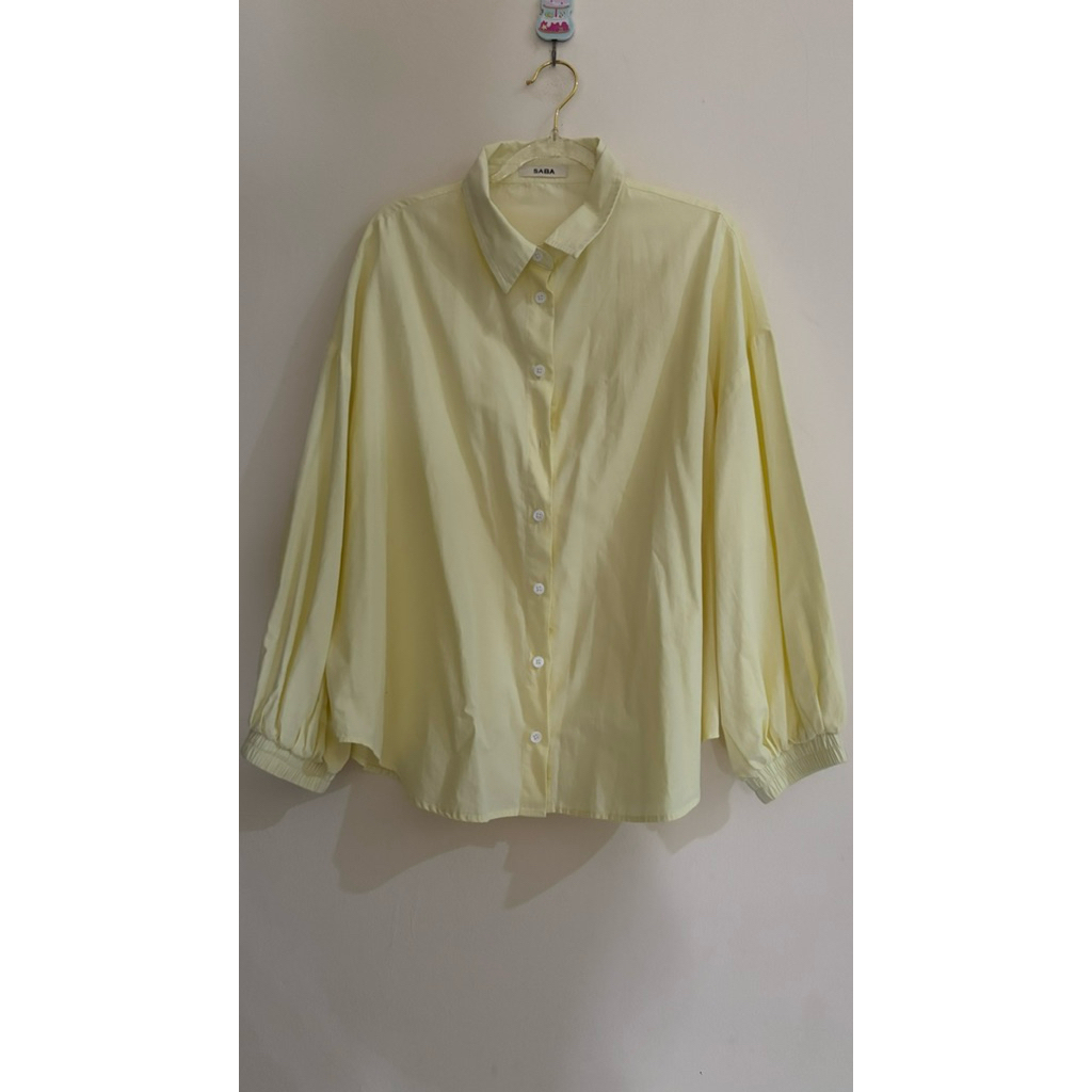 KEMEJA Saba Modes Butter Shirt