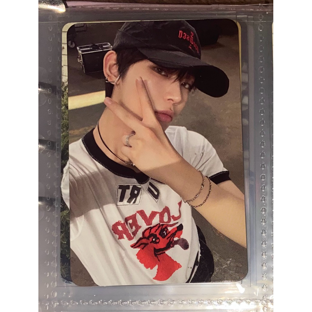 [ENHYPEN PC OFFICIAL] Photocard Sunoo Enhypen Kmerch Orange Blood sunoo hat kmerch