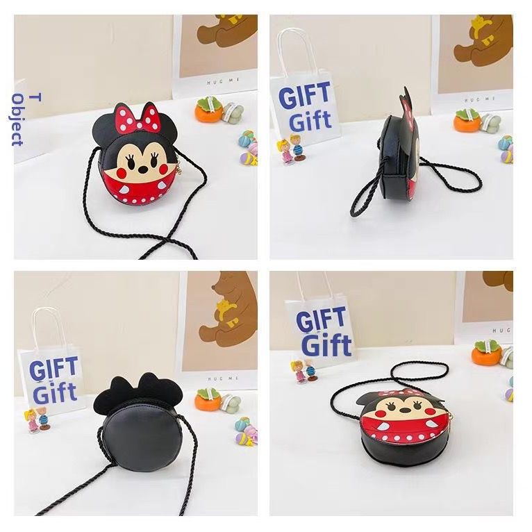 Minnie Kids Sling Bag Cute Minnie Mickey Kids Bag Cute Fashion Sling Bag Small