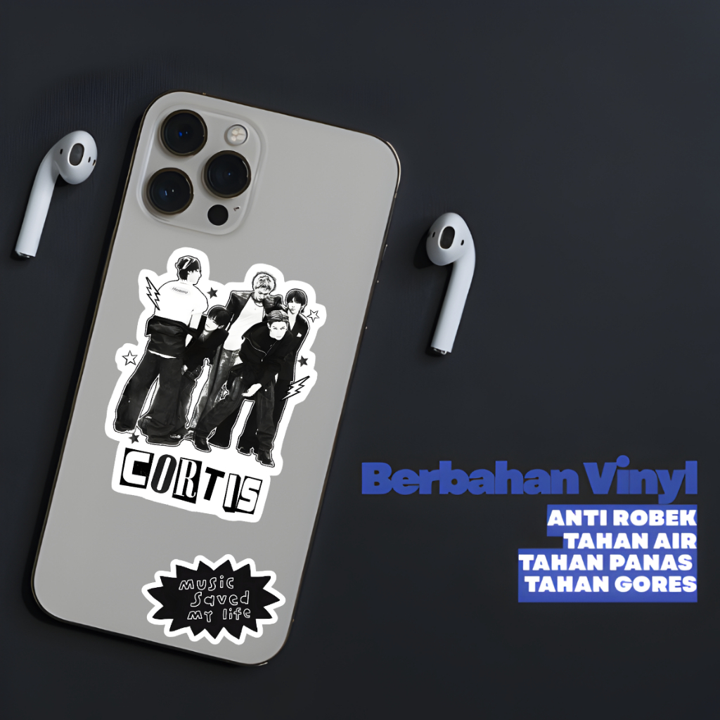 Cortis สติกเกอร์ไวนิล Matte Edition ความงาม Kpop รูปที่ 4