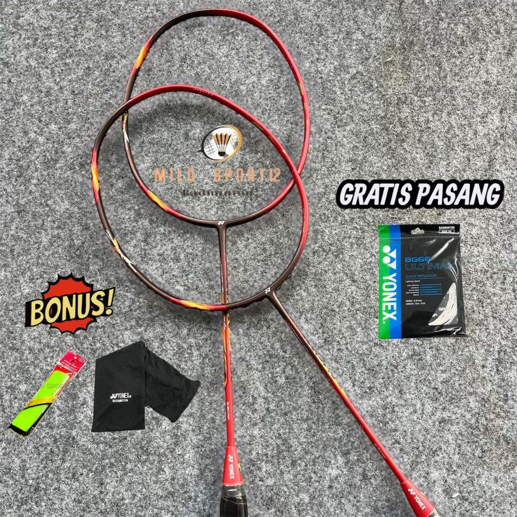 ADULT BADMINTON CKET FULL CARBON 30 LBS ASTR0X 22 RX ใหม่ พร้อมใช้งาน