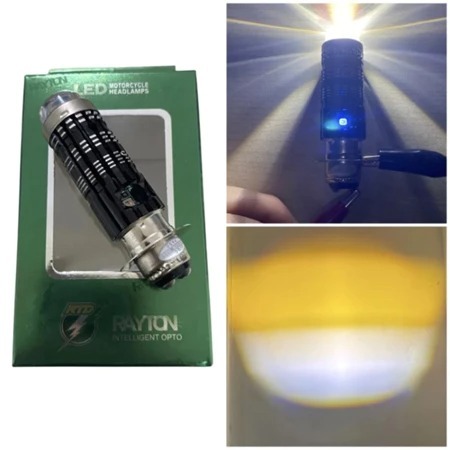 ต้นฉบับ H6 RTD RAYTON M11YL 30 WATT HEADLIGHT COOLING FAN PLUS SENJA rRGB HIGH LO D3 TYPE M11YL TWIN