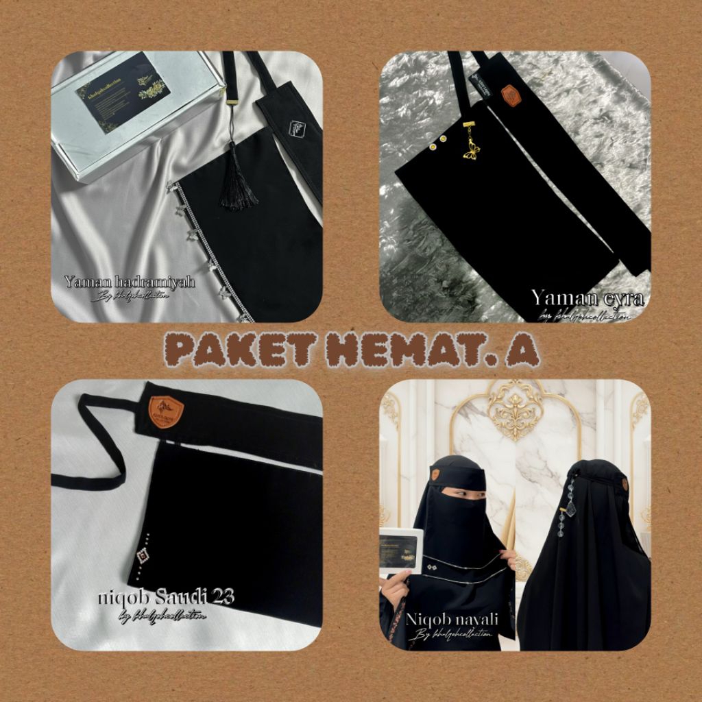 YEMEN NIQOB SAVING PACKAGE, QULBQOHCOLLECTION