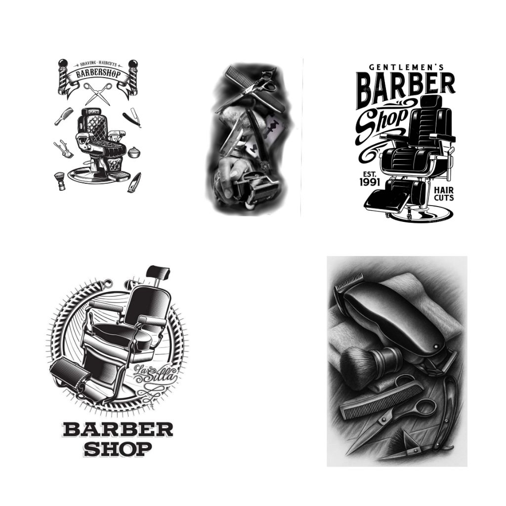 Vintage MDF Barbershop Poster Premium Barber Shop ตกแต่งผนังพร้อมตั้งโชว์