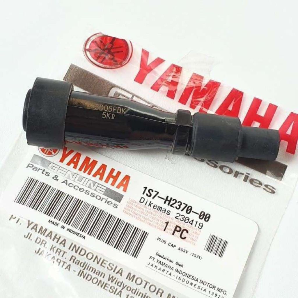 SPARK PLUG CAP สําหรับ JUPITER MX 135 VIXION 3C1 NVL NVA R15 OLD V2 BYSON CARBON FI 1S7-H2370-0-00 Y