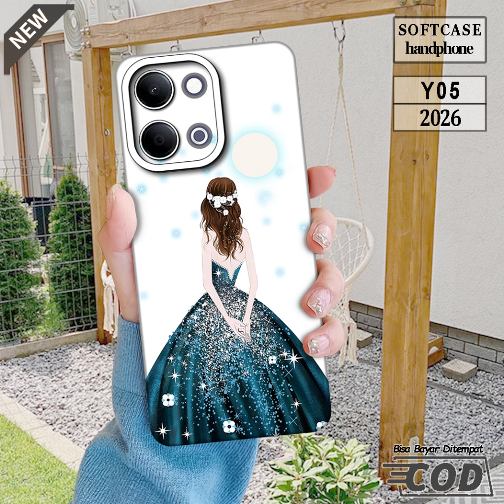 HP ล่าสุด Vivo Y05 4G Case ล่าสุด Vivo Y05 4G Softcase 2026 - VIVO Y05 4G Casing - Mobile Phone Prot