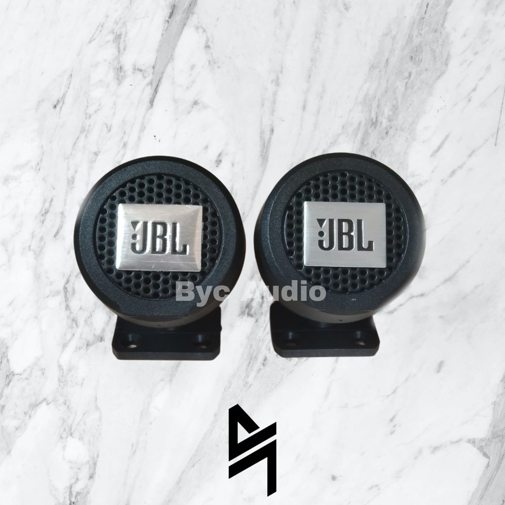 TWEETER JBL SPEAKER DASHBOARD 250W ROUND SILVER LOGO (คู่ 2 ตัว)