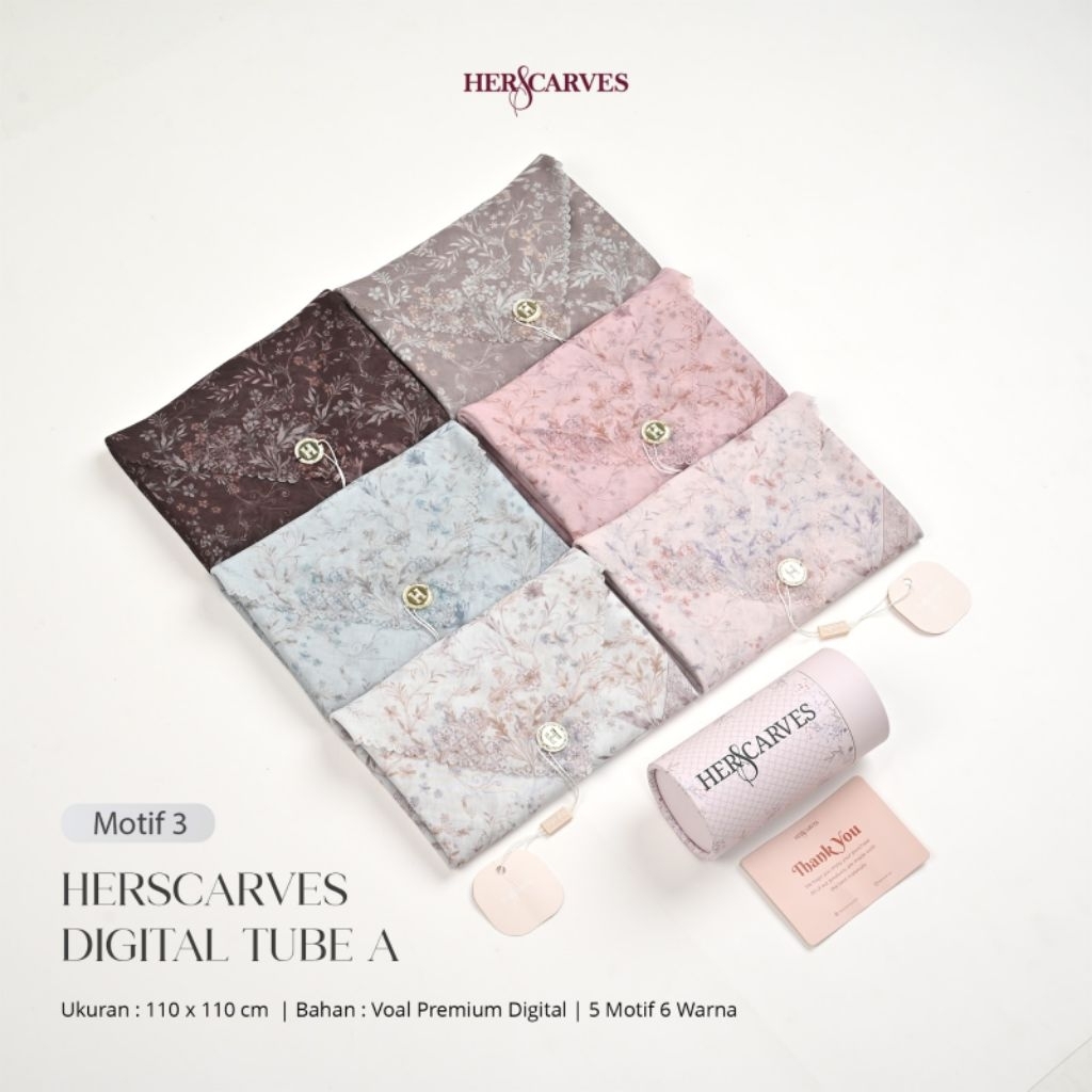 Hers Premium Square 1 หลอดฮิญาบ